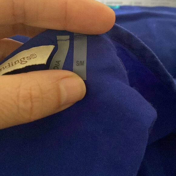 Soft Surroundings Tunic Beach Cover Up Embroidered Floral Small - Picture 7 of 7